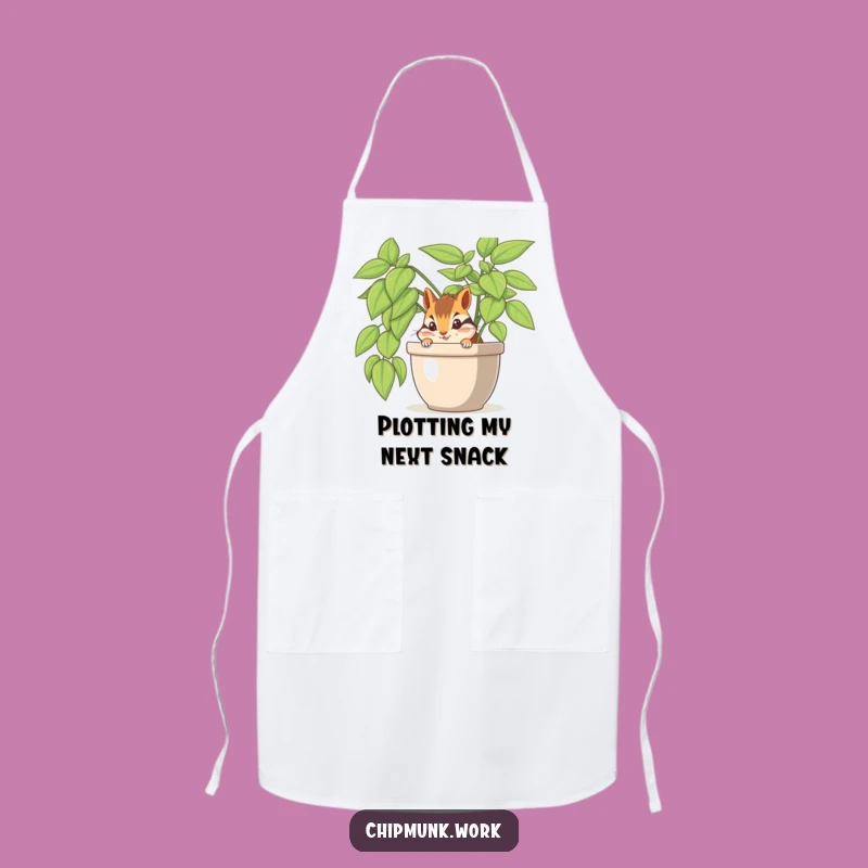 Funny Chipmunk Apron: Cook with Humor in the Kitchen, a Perfect Funny Gift
