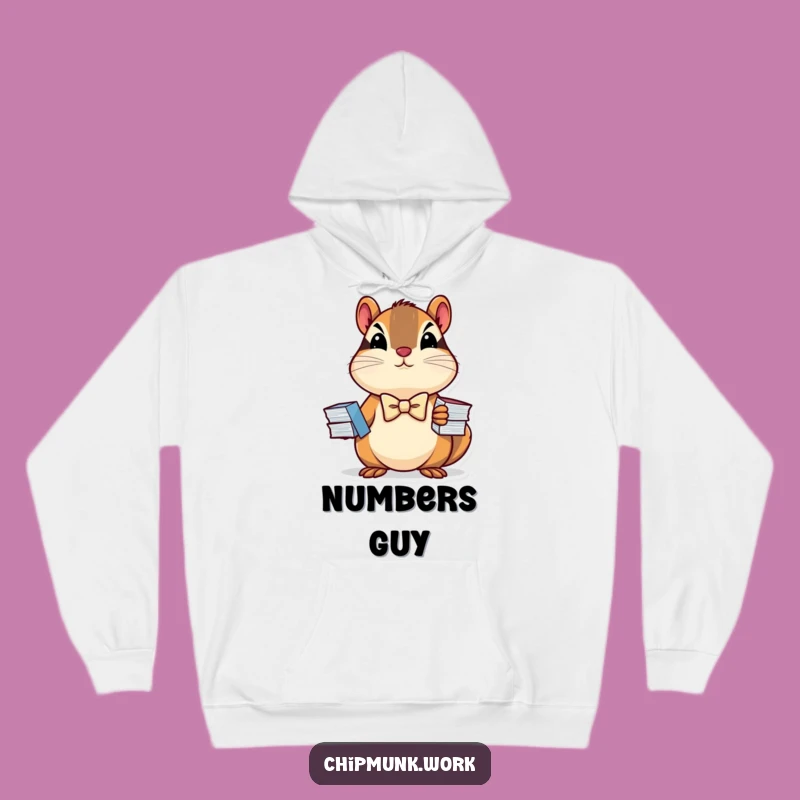 Funny Chipmunk Boss Hoodie: Cozy and Comical Gift!
